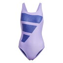 アディダス Adidas 【 Big Bars Swim Suit Womens Women Violet/White 】 スーツ レディース スポーツ アウト...