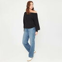 Be You 【 The Shoulder Jumper Women Black 】 レディースファッション トップス その他 レディース 黒色 ブラック