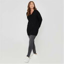 Be You 【 You Cosy V Neck Stretch Jumper Ld00 Women Black 】 レディースファッション トップス その他 ...