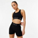 Everlast 【 Seamless Logo 3 Inch Shorts Women Black 】 ロゴ ショーツ スポーツ アウトドア ヨガ ピラティス...