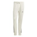 アディダス Adidas 【 Essentials French Terry Tapered Cuff 3- Stripes Joggers Men Alumi...