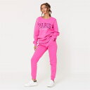 Be You 【 Paris Glitter Sweat Set Women Pink 】 Sweat スウェット レディースファッション その他 レディース ...