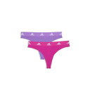 アディダス Adidas 【 Active Comfort Cotton Thong 2-Pack Women Assorted 】 2個入 インナー 下着 ナ...