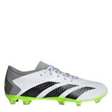 アディダス Adidas 【 Predator Accuracy.3 Firm Ground Football Boots Men Wht/Blk/Lemon 】 プレデター フットボール ブーツ スポーツ アウトドア サッカー フットサル サッカー シューズ スパイク メンズシュ