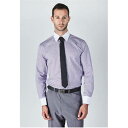 Harvey And Jones 【 Formal Striped Shirt Mens Men Purple Stripe 】 フォーマル メンズ メンズファ...