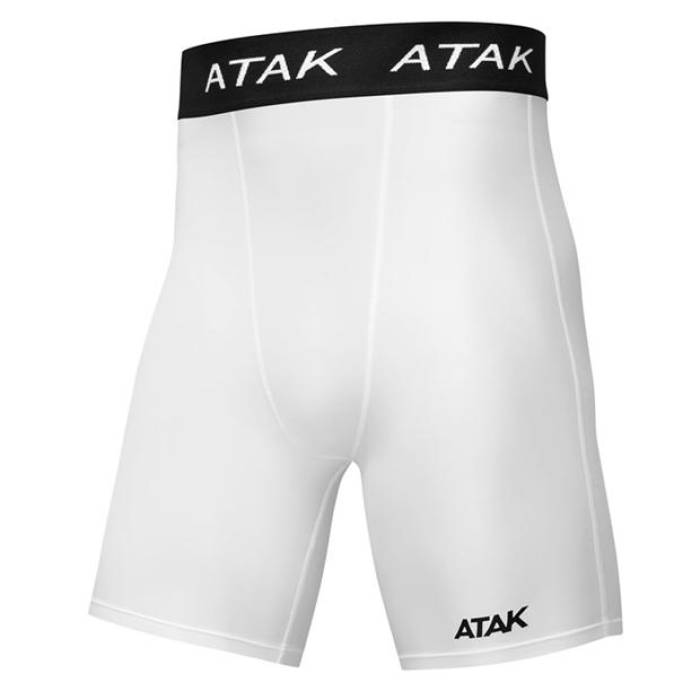 Atak Sports  Gaa Compression Shorts Senior Men White  ץå 硼 ...
