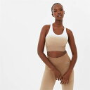 Usa Pro 【 Ombre Sports Bra Women Desert/White 】 スポーツ アウトドア スポーツウェア アクセサリー スポーツ用インナー レディースインナー スポーツブラ レディース 白色 ホワイト(4)