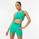 Everlast 【 Seamless Logo 3 Inch Shorts Women Holly Green 】 ロゴ ショーツ スポーツ アウトドア ヨガ...