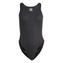 アディダス Adidas Originals 【 Col Rib Suit Ld99 Women Black 】 スーツ スポーツ アウトドア 水泳 競技水着 ...