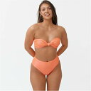 Be You 【 Textured Bikini Top Women Coral 】 レディースファッション 水着 レディース