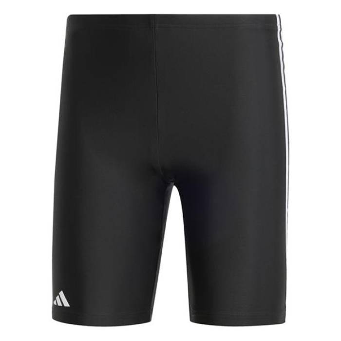 ǥ Adidas  Primeblue 3-Stripes Swim Jammer Mens Men Black/White  ...