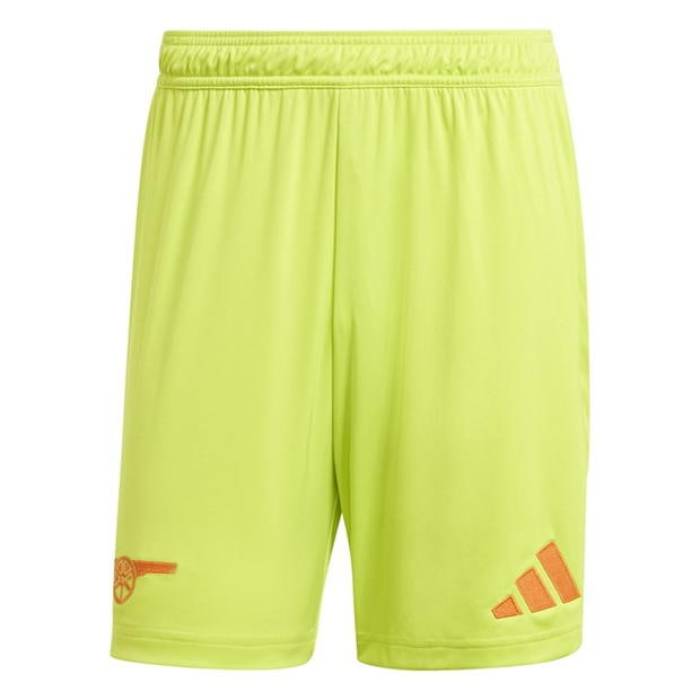 アディダス Adidas 【 Arsenal Goalkeeper Shorts 2024 2025 Adults Men Yellow 】 ショーツ スポーツ...