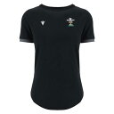 Macron 【 Wales Rugby Union Travel T-Shirt 2024 Womens Women 】 ラグビー Union ユニオン Tシ...
