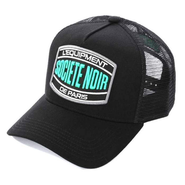 Societe Noir  Marais Trucker Cap Adults Kids Black/Grey  ȥå å ...