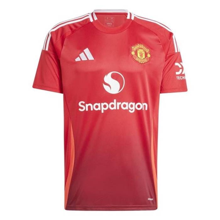 アディダス Adidas 【 Manchester United Home Shirt 2024 2025 Adults Men Red 】 ユナイテッド スポ...