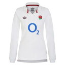 アンブロ Umbro 【 England Rugby Home Long Sleeve Shirt 2023 Womens Women White 】 ラグビー...