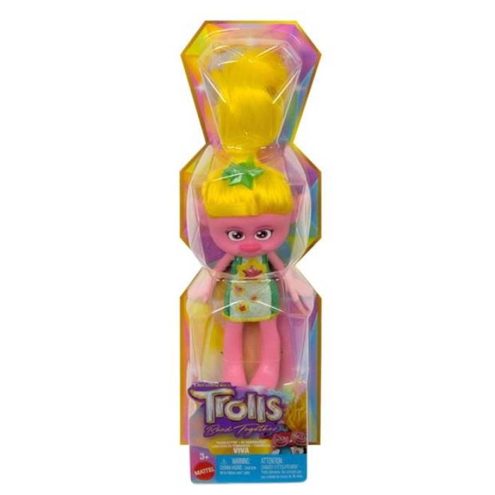 Trolls 【 Fashion Doll Viva Men Multi Format And Universal 】 おもちゃ ぬいぐるみ 人形 ミニドール ...