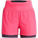 アンダーアーマー Under Armour 【 Armour Ua Run Elite 2In1 Short Running Womens Women Pink...