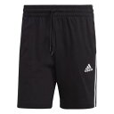 アディダス Adidas 【 Essentials 3 - Stripes Shorts Men Black/White 】 ショーツ スポーツ アウトドア ラ...