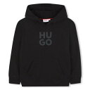 ヒューゴ Hugo 【 Logo Hoodie Juniors Kids 】 ロゴ フーディー パーカー キッズ ベビー マタニティ キッズファッション トップ...