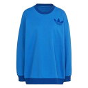 アディダス Adidas Originals 【 Originals Sweatshirt Womens Women Blue 】 オリジナルス スウェット ト...