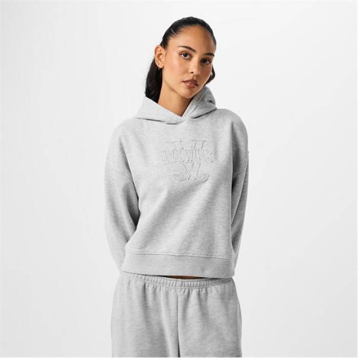 å 륹 Jack Wills  Slouchy Hoodie Women Grey Marl  աǥ ѡ ǥ...