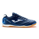 ホマ Joma 【 Maxima Indoor Football Boots Men Navy/White 】 フットボール ブーツ スポーツ アウトドア サッカー フットサル フットサル シューズ メンズシューズ メンズ 紺色 ネイビー 白色 ホワイト(4)