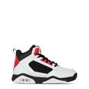 Rise 【 Reverse Basketball Trainers Juniors Kids White/Black/Red 】 リベンジ バスケットボール ...