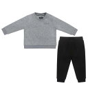 Firetrap 【 Baby Boys 2Pc Jogger Set Kids Grey 】 ジョガーパンツ キッズ ベビー マタニティ ベビーファッション ...