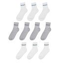 Donnay 【 10 Pack Quarter Socks Junior Kids White 】 ソックス・靴下 キッズ ベビー マタニティ キッズファッシ...