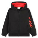 ヒューゴ Hugo 【 Logo Zip Hood Juniors Kids 】 ロゴ キッズ ベビー マタニティ キッズファッション トップス パーカー ジュ...