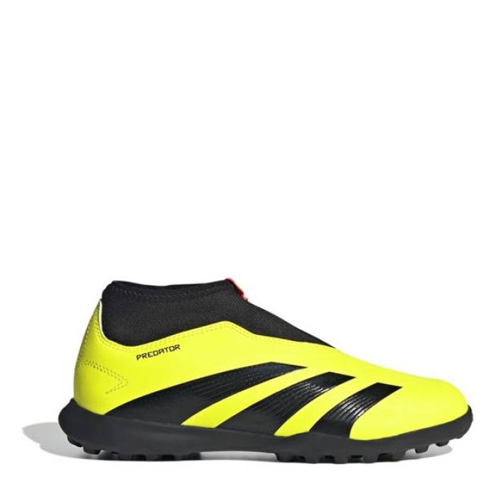 ǥ Adidas  Predator 24 League Laceless Junior Astro Turf Football ...