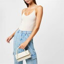 I Saw It First 【 Double Layered Cami Slinky Bodysuit Women 】 ボディースーツ レディースファッション...