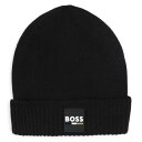 ボス Boss 【 Small Logo Beanie Juniors Unisex 】 ロゴ キャップ 帽子 バッグ 小物 ブランド雑貨 帽子 メンズ帽子 ニ...