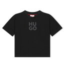 ヒューゴ Hugo 【 Logo T-Shirt Juniors Kids 】 ロゴ Tシャツ キッズ ベビー マタニティ キッズファッション トップス Tシャ...