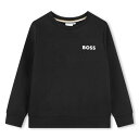 ボス Boss 【 Logo Sweatshirt Boys Kids 】 ロゴ スウェット トレーナー キッズ ベビー マタニティ キッズファッション トップ...