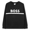 ボス Boss 【 Logo Crew Neck Sweatshirt Junior Boys Kids 】 ロゴ クルー スウェット トレーナー キッズ ベビ...