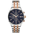 セコンダ Sekonda 【 Momentum 44Mm Two Tone Watch Round Case Navy Dial Unisex 】 Watch ...
