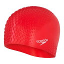 スピード Speedo 【 Bublactiv+Cap 99 Unisex Fed Red 】 スポーツ アウトドア 水泳 スイムキャップ 水泳帽 ユニセックス...