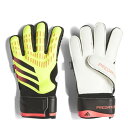アディダス Adidas 【 Predator Match Fingersave Goalkeeper Gloves Adults Unisex Yellow/...