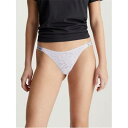 カルバンクライン Calvin Klein 【 Lace Thong Briefs Womens Women Lavender Blue 】 レディース インナー 下着 ナイトウェア レディース インナー 下着 ランジェリー ショーツ その他 レディース 青色 ブル