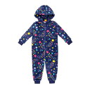 Miso 【 Girls Star Fleece Onesie Kids Navy/Multi 】 フリース キッズ ベビー マタニティ キッズファッション ナ...