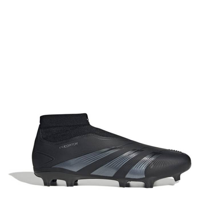 アディダス Adidas 【 Predator 24 League Laceless Firm Ground Football Boots Men Black/...
