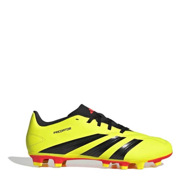 アディダス Adidas 【 Predator 24 Club Flexible Ground Football Boots Men Yellow/Blk/Re...