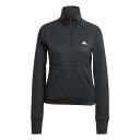 アディダス Adidas 【 Quarter Zip Tracksuit Top Womens Women Black 】 レディース スポーツ アウトドア フ...