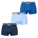ボス Boss 【 3-Pack Power Boxer Shorts Men 】 3個入 Power パワー ショーツ インナー 下着 ナイトウェア メンズ ...