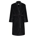 ベンシャーマン Ben Sherman 【 Randol Fleece Robe Men Black 】 フリース キッズ ベビー マタニティ ベビーファッション ナイトウェア ルームウェア ナイトガウン メンズ 黒色 ブラック