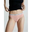 カルバンクライン Calvin Klein 【 Modern Cotton Lace Thong Women Subdued 】 モダン インナー 下着 ナイト...