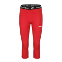 Sondico 【 Core Three Quarter Base Layer Tights Mens Men Red 】 コア Tights タイツ メンズ ...