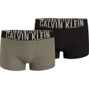 カルバンクライン Calvin Klein 【 2-Pack Logo Trunks Juniors Kids Clay/Blk 0Ru 】 2個入 ロゴ キッズ ベビー マタニティ キッズファッション インナー 下着 ボクサーパンツ ジュニア キッズ